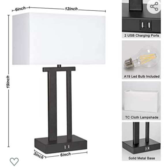 Dimmable touch lamp - Picture 1 of 4